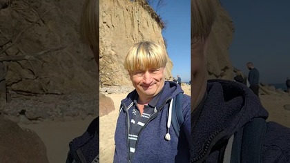 Klif w Gdyni Orłowo 22. 03. 2026 rok