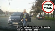 Agresja drogowa w Nowym Sączu - urwane lusterko, groźby ...