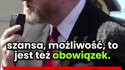 BRAUN NAGŁAŚNIA ZNIEWOLENIE POLAKÓW!