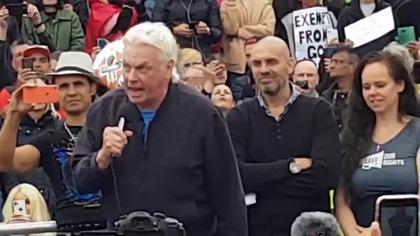 David Icke Trafalgar Square 29-08-20 (polski lektor)