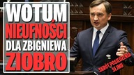Wotum nieufności dla Zbigniewa Ziobro  skrót debaty w Sejmie.