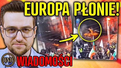 Z Ostatniej Chwili! PODPALONO Biuro Komisji Europejskiej