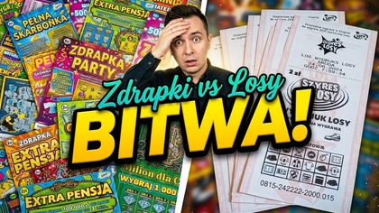 Zdrapki VS Ekspres Losy!  Kilka rzadkich wygranych i wyłoniony zwycięzca! 