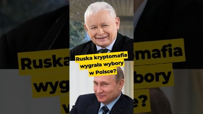 Ruska kryptomafia wygrała wybory w Polsce? #Zondacrypto #PiS #Rosja #Putin #Kaczyński #polityka