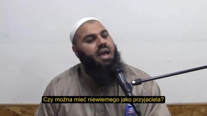 Czy muzułmanin może być przyjacielem niewiernego?