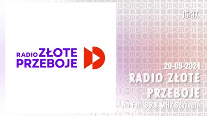 ZŁOTEPRZEBOJE - 20-09-2024 - Wejścia prezenters. , Autopromocja, Reklamy, Dżingle, Wiadomości, Pogoda