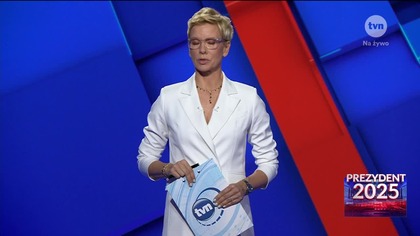 TVN - Czas decyzji.  Prezydent - czołówka wieczoru wyborczego (01. 06. 2025)