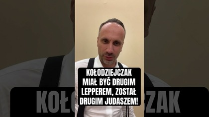 KOŁODZIEJCZAK MIAŁ BYĆ DRUGIM LEPPEREM, ZOSTAŁ DRUGIM JUDASZEM! #shorts #polityka #dariuszmatecki