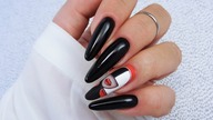 graphic nails art tutorial / AlleLac
