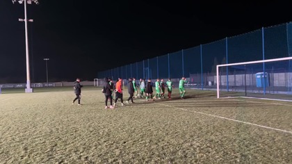 Podziękowania kibiców Cariny Gubin po derbach z Odrą Bytom Odrzański - 15. 03. 2025r.