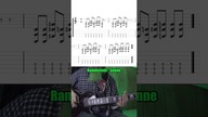 Most fun drop D guitar riffs nr7: Rammstein - Sonne #shorts