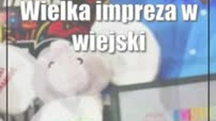 Wielka impreza w wiejskiej szkole.  Cała gmina gra dla WOŚP