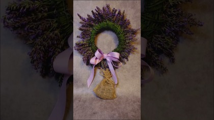 LAWENDOWY ZAPACH z kanału @diy_art_ideas #shorts #diy #flowers