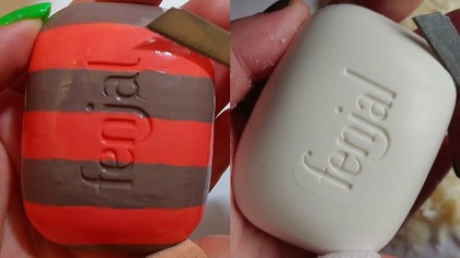 Soap Carving ASMR Relaxing Sounds no talking Satisfying ASMR Video #soapcarving #carvingsoap #seife