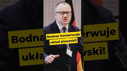 Bodnar konserwuje układ pisowski! #bodnardodymisji #pis #tusk