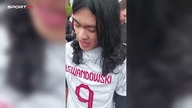 Lewandowski i wierny kibic z Chin
