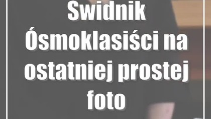 Świdnik: Ósmoklasiści na ostatniej prostej (foto)