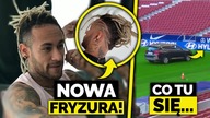 HIT! Nowa FRYZURA Neymara! Autem po TRAWIE jak nie prowadzić auta