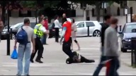 Brytyjska policja w akcji
