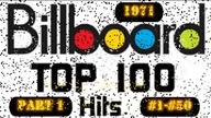 Billboards Top 100 Songs Of 1971 Part 1 #1