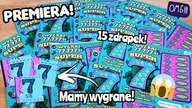 Zdrapki Lotto #618 Premiera! 15 zdrapek SUPER 7  Szybka akcja! Są siódemki! 