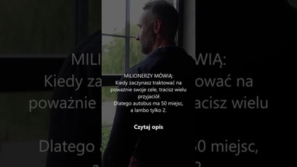 MILIONERZY MÓWIĄ