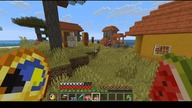 Well, at least the village is livelier #minecraft #game #gaming #Village #Irongolem #Villagers