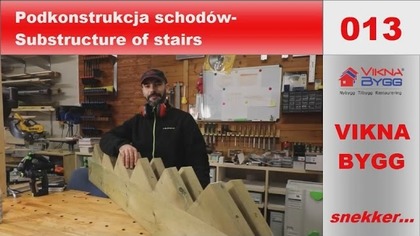 013.Podkonstrukcja schodów -  Substructure of stairs