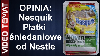 Płatki śniadaniowe Nesquik od Nestle - Opinia