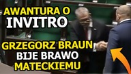 GRZEGORZ BRAUN BIJE BRAWO MATECKIEMU PO PRZEMÓWIENIU O INVIRO!
