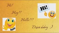 Hi! Hey!! Hallo!!! Dzień dobry:) by Magdalenkowe Frykasy