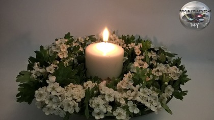 Jak zrobić stroik z żywych kwiatów - Pomysły Plastyczne DiY