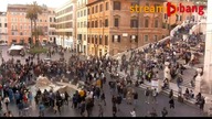 Piazza di Spagna - Rzym kamerka na żywo