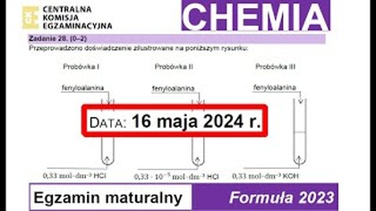 ZADANIE 28 CKE 2024 MAJ fenyloalanina, Aminokwasy, Jon Obojnaczy, Punkt Izoelektryczny PI