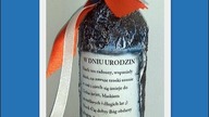 Decoupage butelki urodzinowej# Decoupage birthday bottle