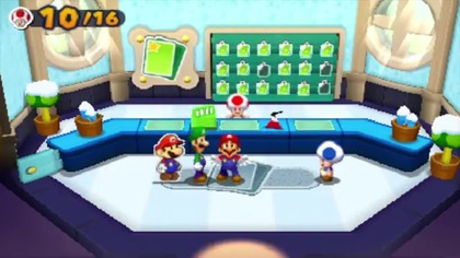 Mario & Luigi Paper Jam HD - przewodnik po grze (3DS) część 12 - Powrót w góry Mount Brr