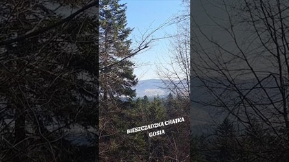 Gdzieś na górce ...  Bieszczadzka Chatka Gosia #biesy #wbiesy #bieszczady #górka #góry