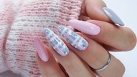 pastel valentines nails art / AlleLac