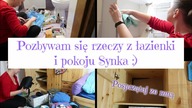 Pozbywania się rzeczy ciąg dalszy| Posprzątaj ze mną w łazience i pokoju Synka 