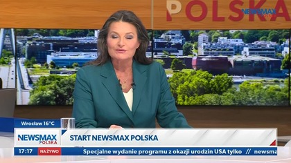 Newsmax Polska - Rozpoczęcie nadawania i obszerny fragment pierwszego wydania "Dziennika" (04. 07. 2026, 17:00)