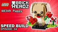 LEGO BrickHeadz 40349 Puppy  - Speed Build #34