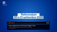 RAI3 - 18-09-2020 - Autopromocja, Reklama + TVPULS - Sponsorzy, Ident + PCCX - Autopromo(fr), Ident