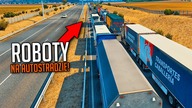 Roboty na autostradzie spowodowały gigantyczny KOREK! / ETS 2 Convoy Multiplayer