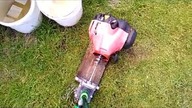 How to make homemade water pump Motocoasa test pompy własnej roboty