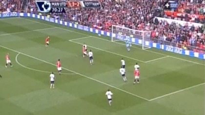 Premier League sezon 2008/2009 Man Utd 4-2 Tottenham Rooney