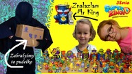 ZABRAŁYŚMY GRENDELOWI PUDEŁKO Z SUPER ZINGS Seria 3.  Znalazłam Mr King