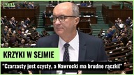 Awantura w Sejmie.  Precz z komuną!