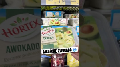 Mrożone awokado???