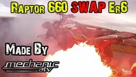 SWAP!  Yamaha Raptor 660-ER6 / Made by Mechanic ATV / Ori ATV Riders / Swap ER6