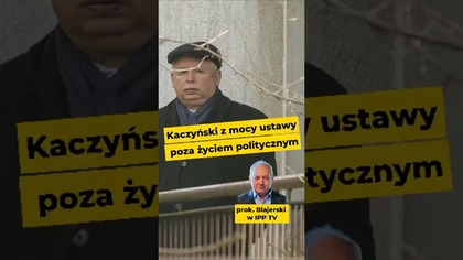 Kaczyński z mocy ustawy poza życiem politycznym! #Kaczyński #Kaczor #Nawrocki #Batyr #PiS #polityka